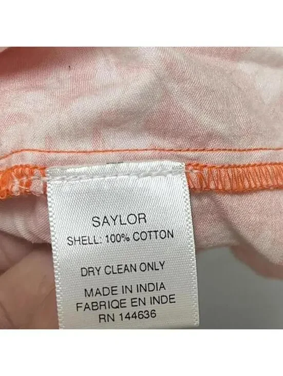 Saylor Linley ruffle layered maxi dress in an orange floral print - Picture 6 of 6